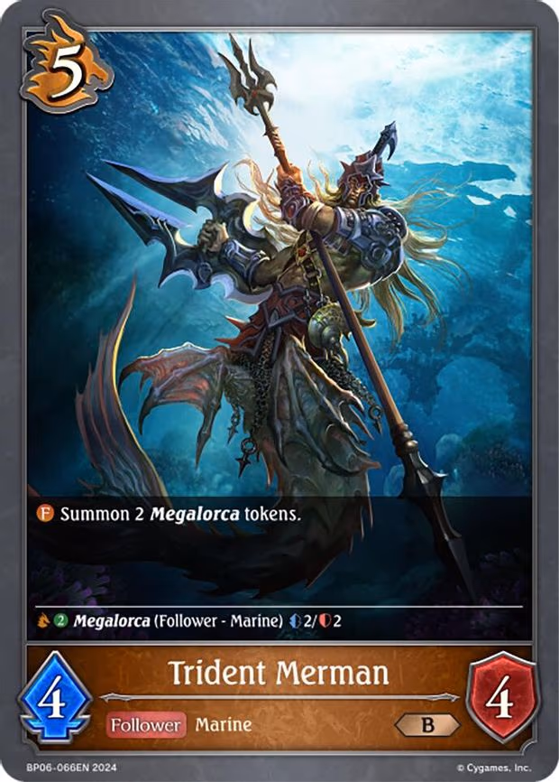 Trident Merman - Bronze (BP06-066EN)