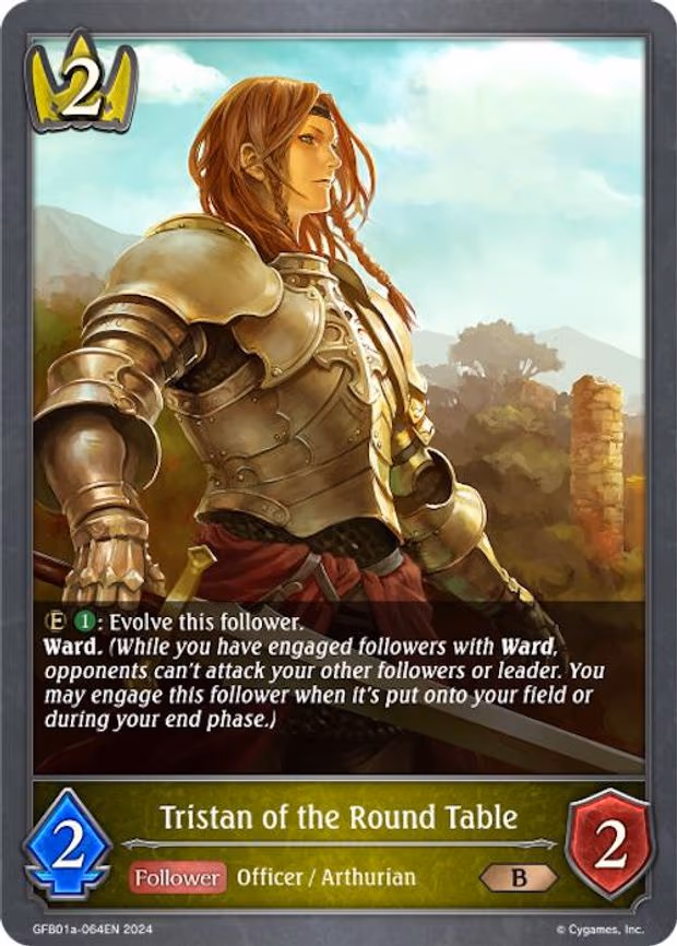Tristan of the Round Table - Bronze (GFB01a-064EN)