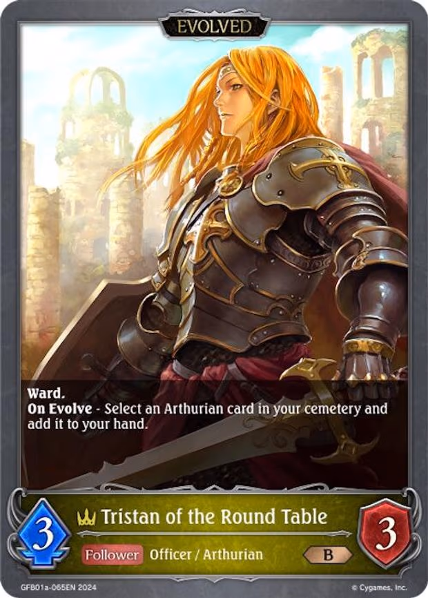 Tristan of the Round Table - Bronze (GFB01a-065EN)
