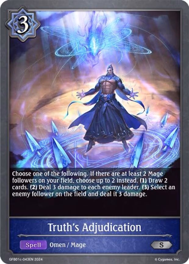 Truth's Adjudication - Silver (GFB01c-043EN)