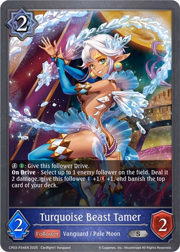 Turquoise Beast Tamer - P34EN - Premium (CP03-P34EN)
