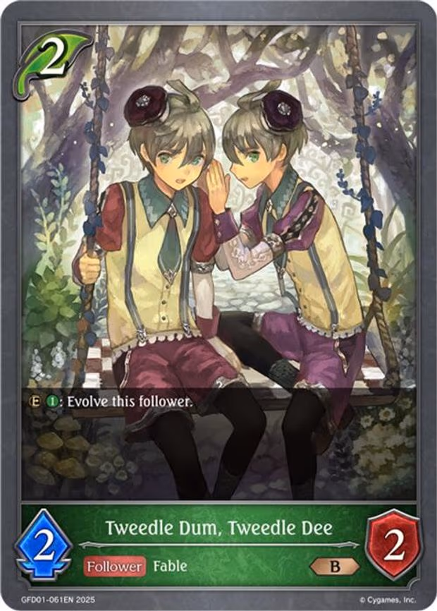 Tweedle Dum, Tweedle Dee - Bronze (GFD01-061EN)