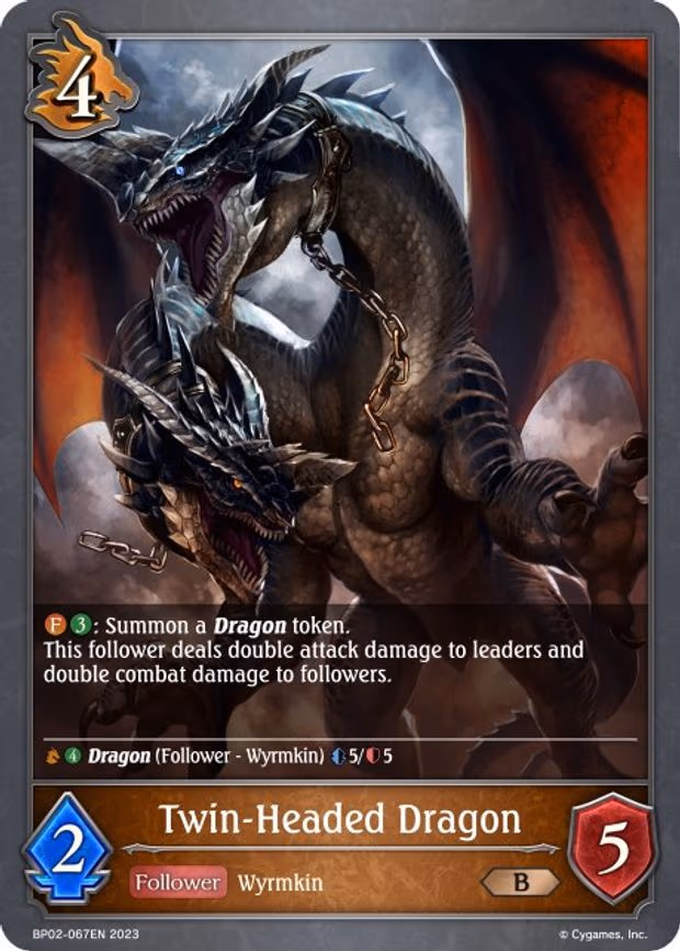 Twin-Headed Dragon - Bronze (BP02-067EN)