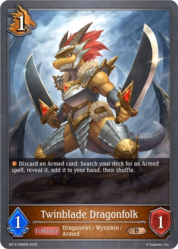 Twinblade Dragonfolk - Bronze (BP13-068EN)