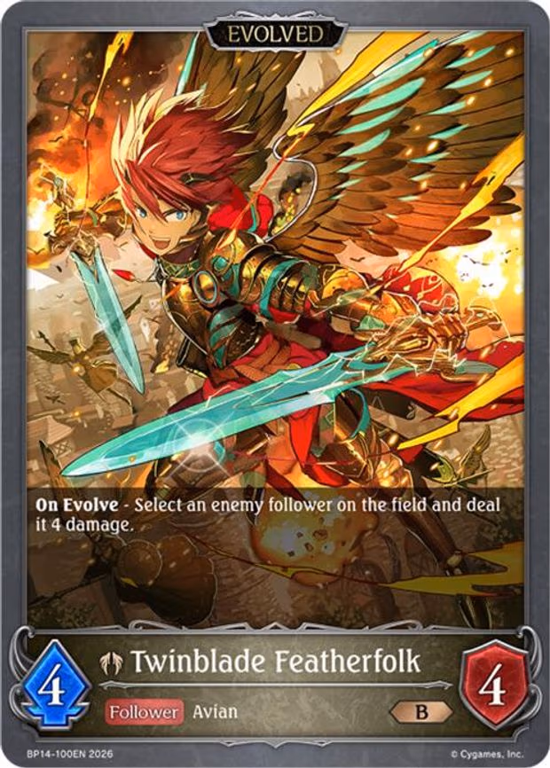 Twinblade Featherfolk - Bronze (BP14-100EN)