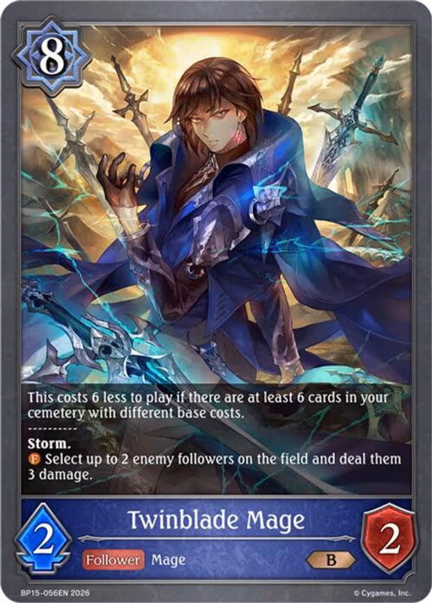 Twinblade Mage - Bronze (BP15-056EN)