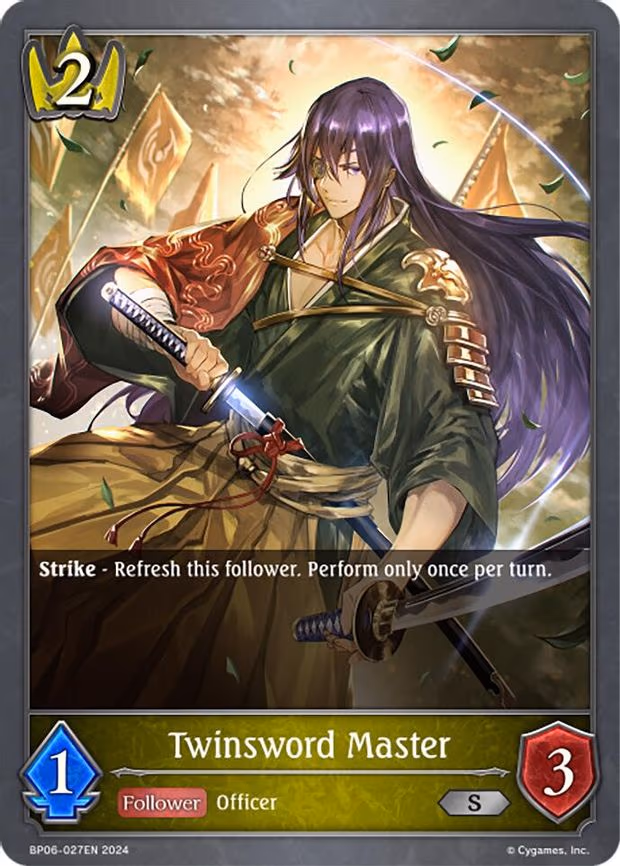 Twinsword Master - Silver (BP06-027EN)