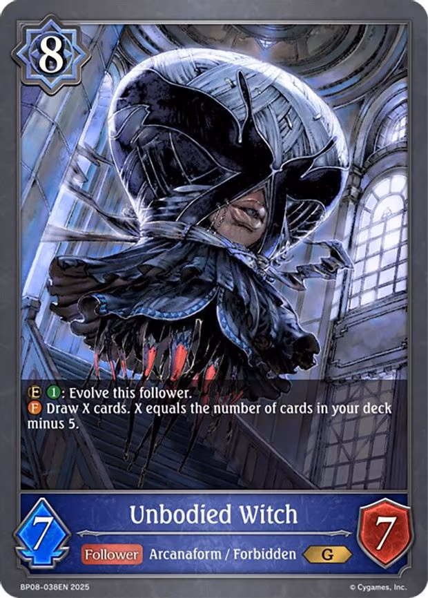 Unbodied Witch - Gold (BP08-038EN)