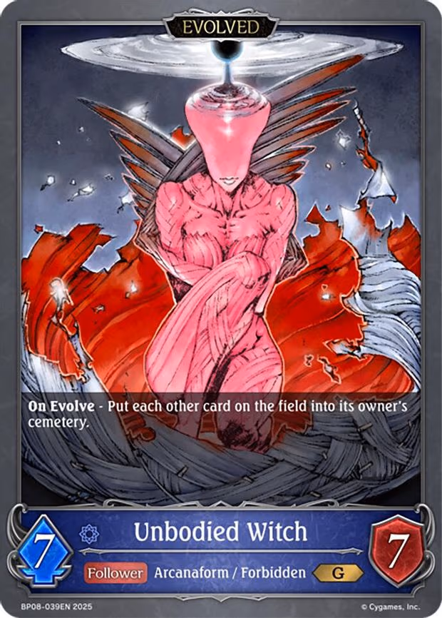 Unbodied Witch - Gold (BP08-039EN)