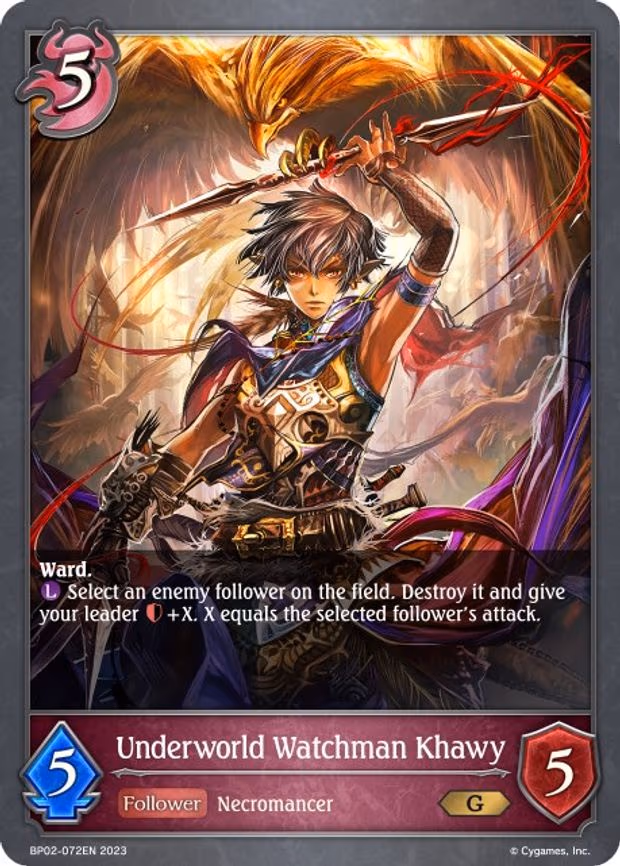 Underworld Watchman Khawy - Gold (BP02-072EN)