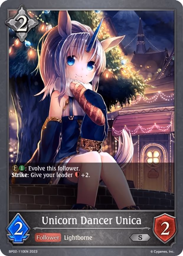 Unicorn Dancer Unica - Silver (BP02-110EN)