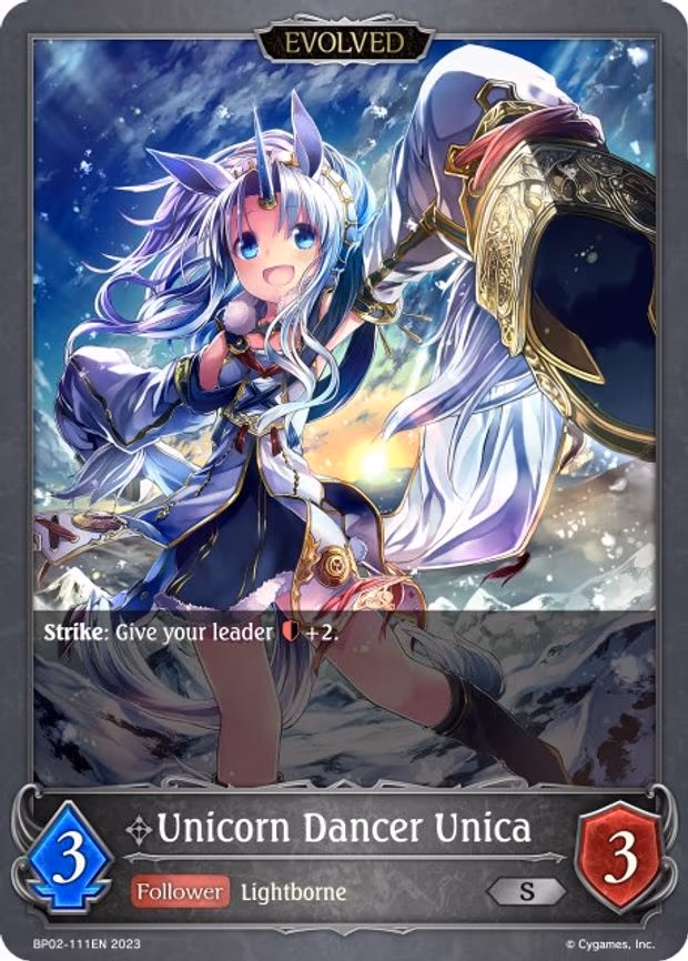 Unicorn Dancer Unica - Silver (BP02-111EN)