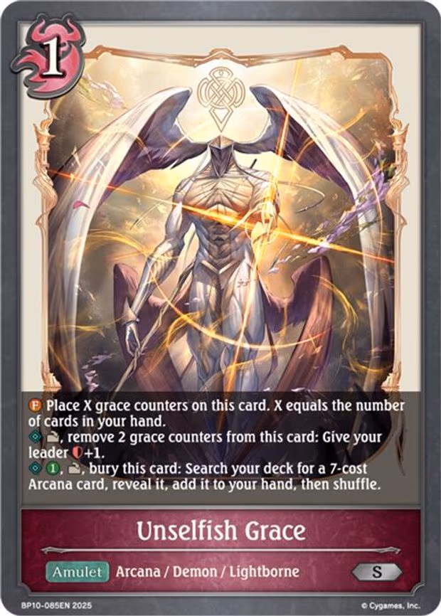 Unselfish Grace - Silver (BP10-085EN)