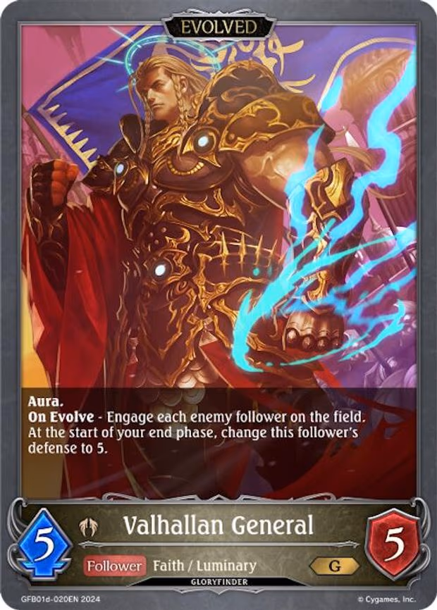 Valhallan General - Gold (GFB01d-020EN)