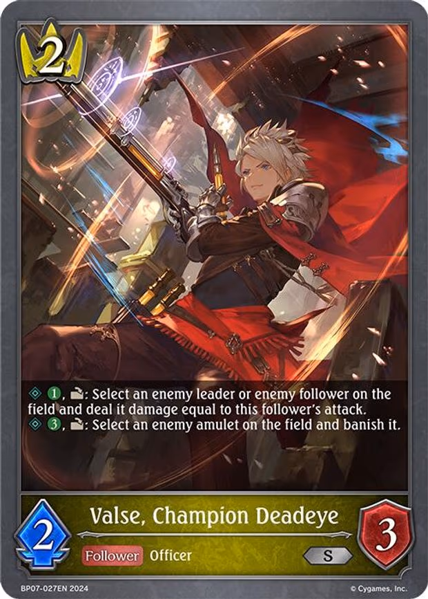 Valse, Champion Deadeye - Silver (BP07-027EN)
