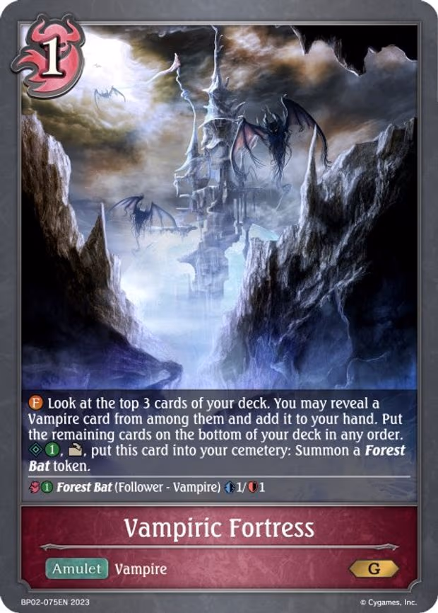 Vampiric Fortress - Gold (BP02-075EN)
