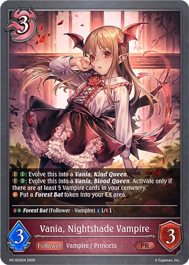 Vania, Nightshade Vampire - Promo (PR-505EN)