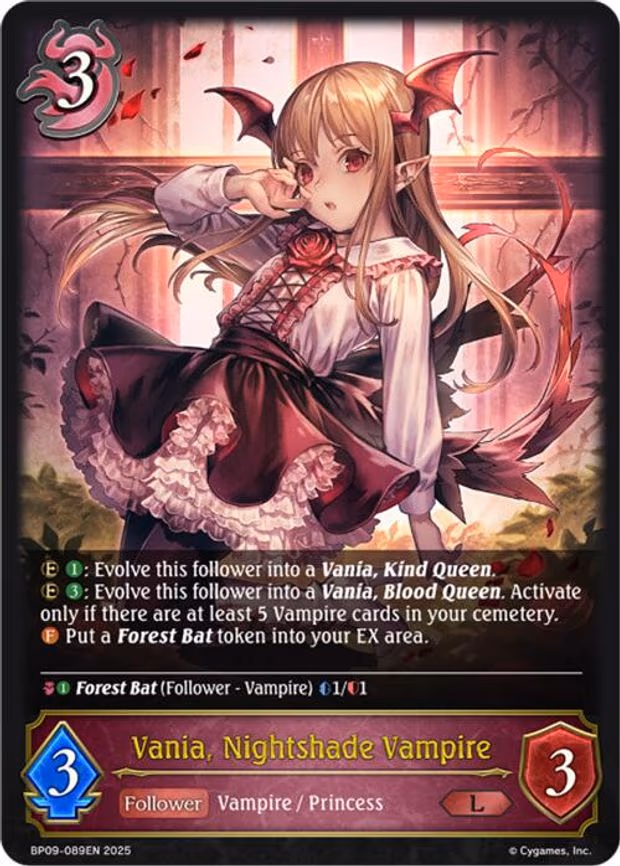 Vania, Nightshade Vampire - Legendary (BP09-089EN)