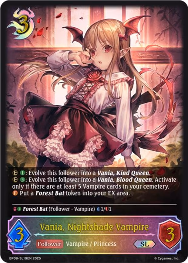 Vania, Nightshade Vampire - Super Legendary (BP09-SL19EN)