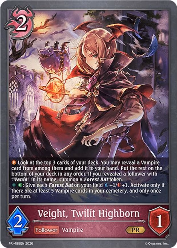 Veight, Twilit Highborn - Promo (PR-485EN)