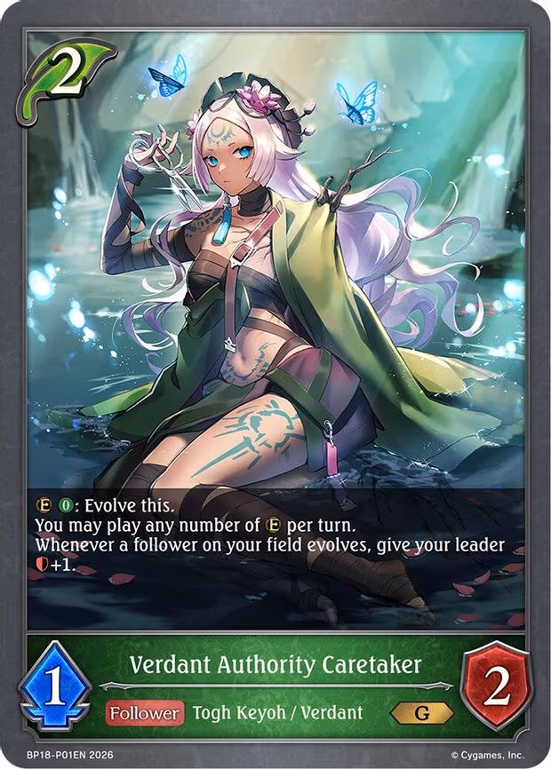 Verdant Authority Caretaker - P01EN - Premium (BP18-P01EN)