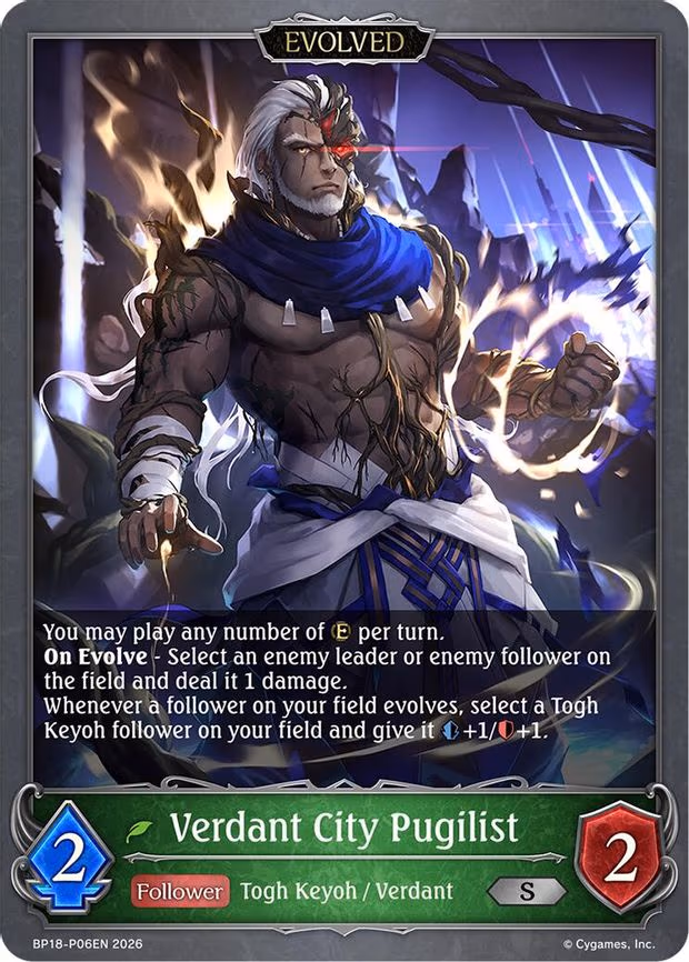 Verdant City Pugilist (Evolved) - P06EN - Premium (BP18-P06EN)