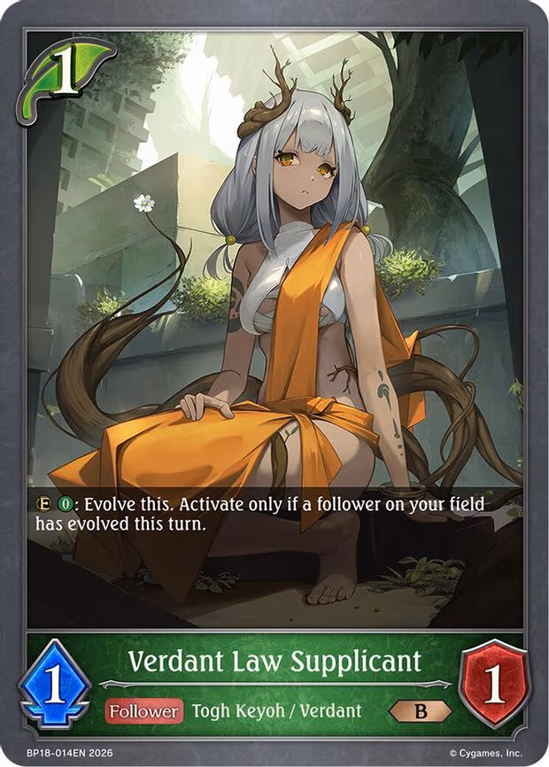 Verdant Law Supplicant - Bronze (BP18-014EN)