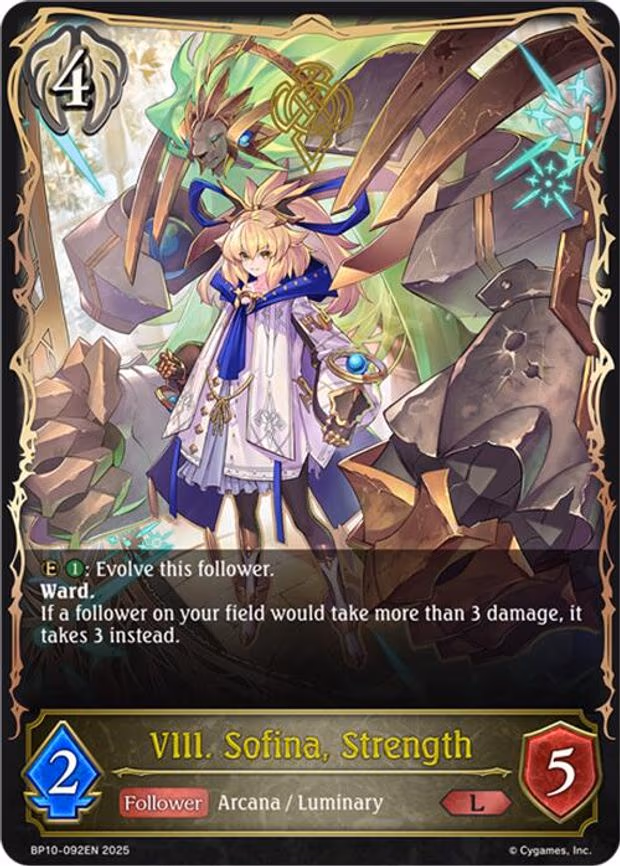 VIII. Sofina, Strength - Legendary (BP10-092EN)