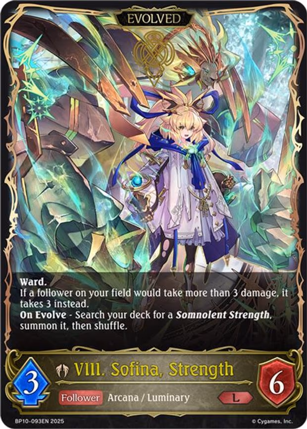 VIII. Sofina, Strength - Legendary (BP10-093EN)