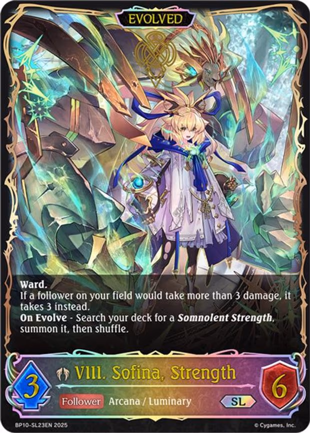 VIII. Sofina, Strength - Super Legendary (BP10-SL23EN)