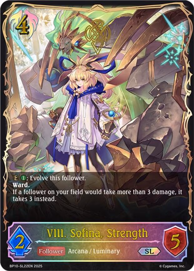 VIII. Sofina, Strength - Super Legendary (BP10-SL22EN)