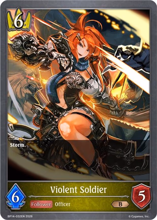 Violent Soldier - Bronze (BP14-032EN)