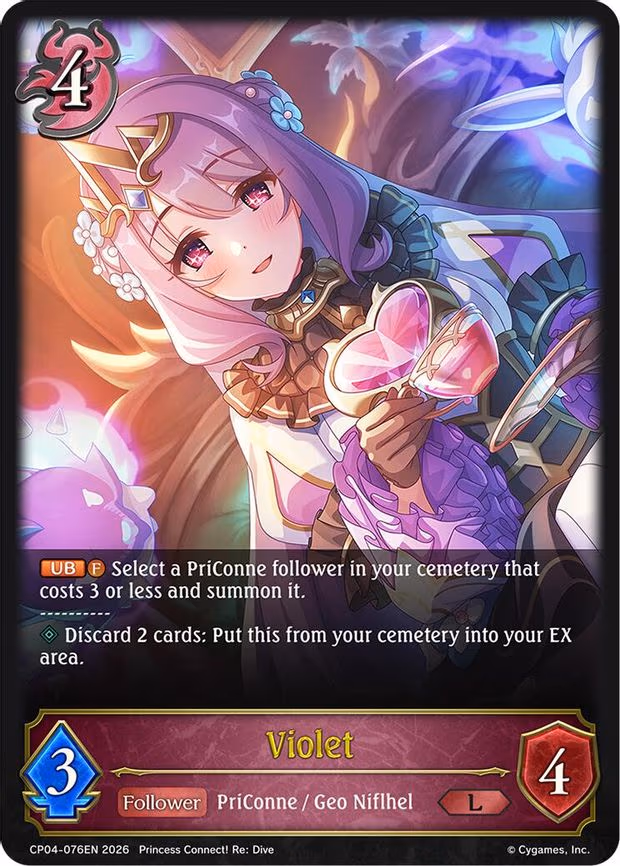Violet - Legendary (CP04-076EN)