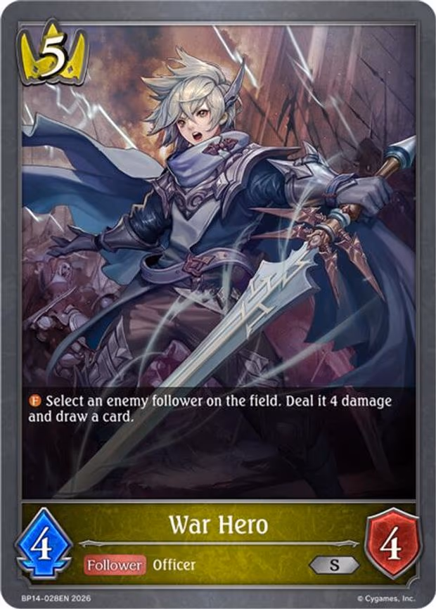 War Hero - Silver (BP14-028EN)