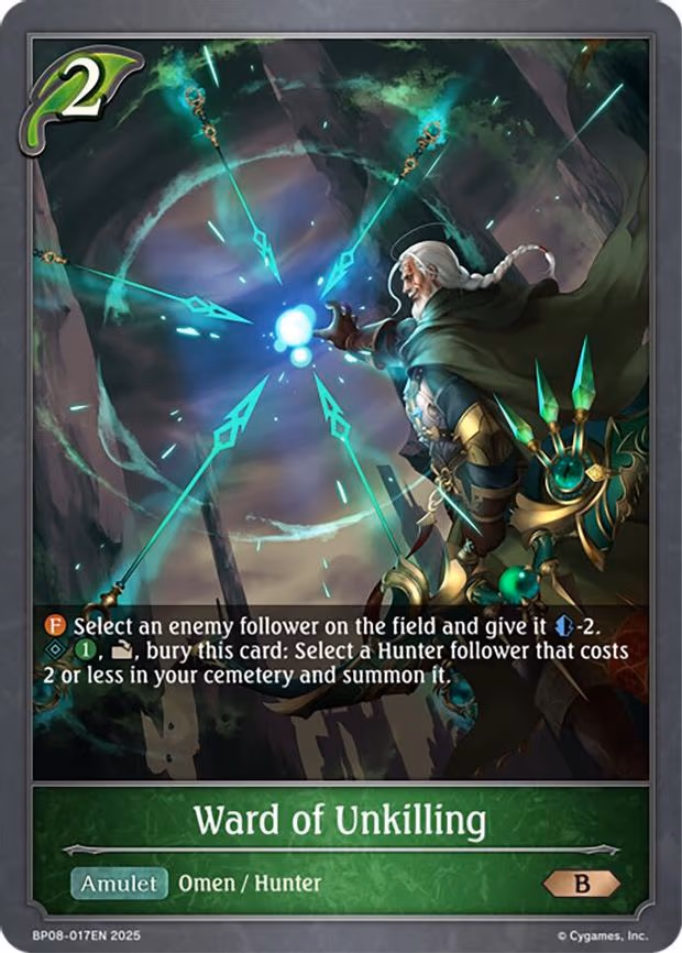 Ward of Unkilling - Bronze (BP08-017EN)