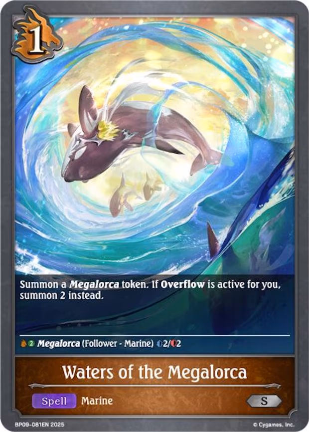Waters of the Megalorca - Silver (BP09-081EN)