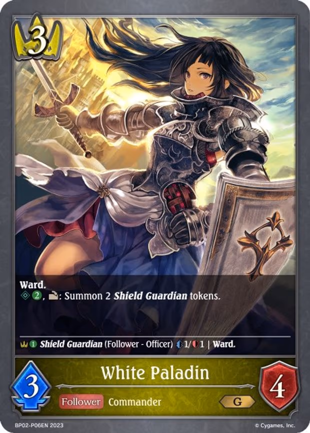 White Paladin - P06EN - Premium (BP02-P06EN)