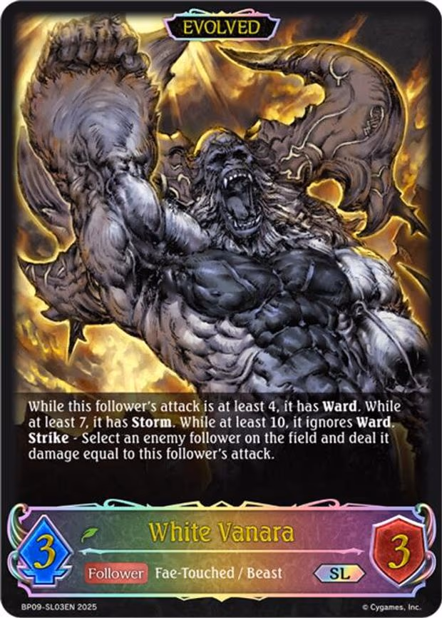White Vanara - Super Legendary (BP09-SL03EN)
