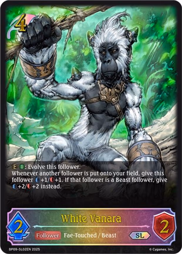 White Vanara - Super Legendary (BP09-SL02EN)