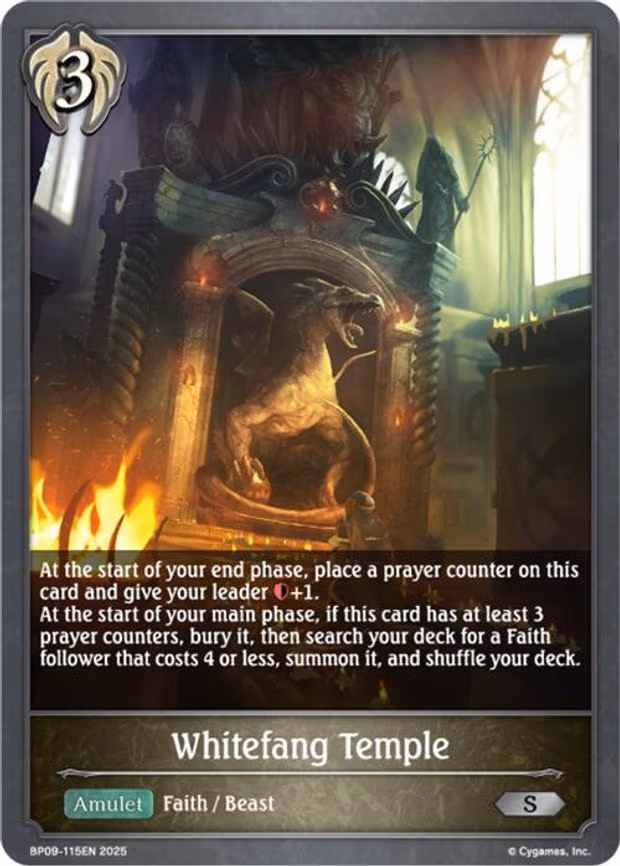 Whitefang Temple - Silver (BP09-115EN)