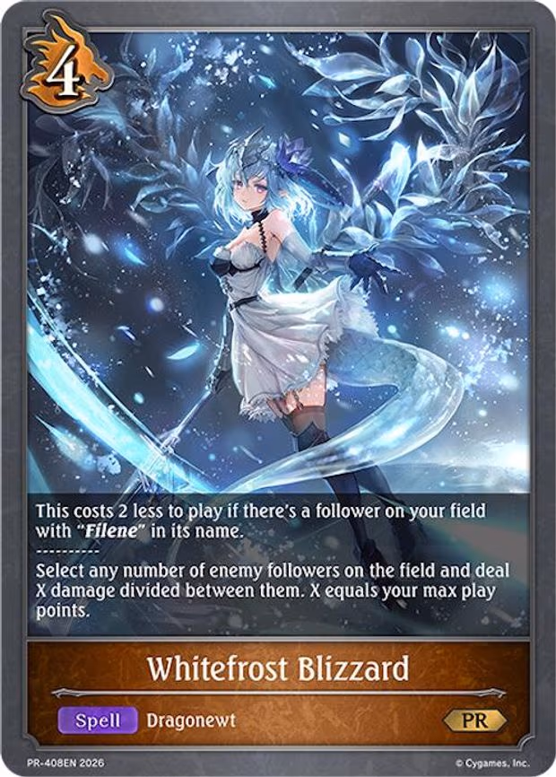 Whitefrost Blizzard - Promo (PR-408EN)