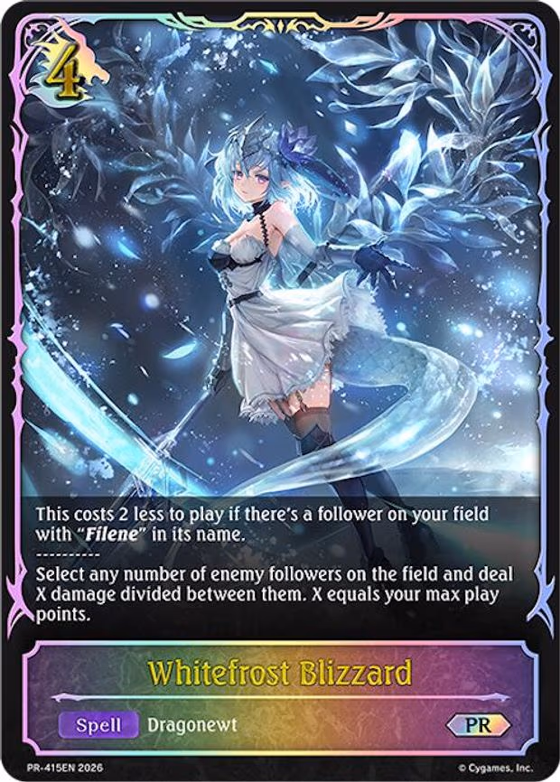 Whitefrost Blizzard - Promo (PR-415EN)