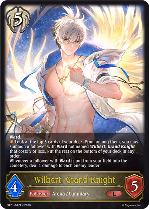 Wilbert, Grand Knight - Legendary (SP01-042EN)