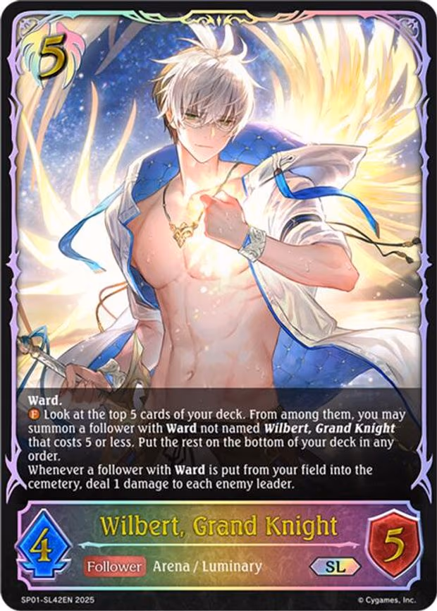 Wilbert, Grand Knight - Super Legendary (SP01-SL42EN)