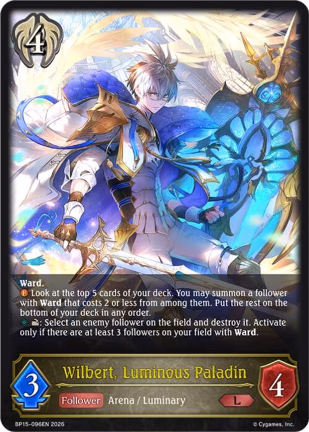 Wilbert, Luminous Paladin