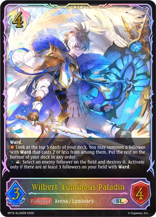 Wilbert, Luminous Paladin