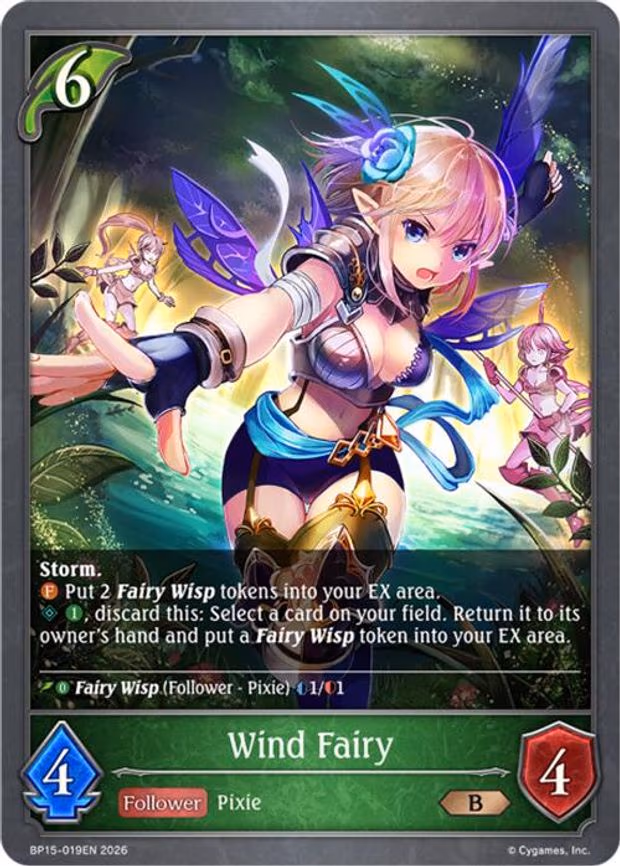 Wind Fairy - Bronze (BP15-019EN)