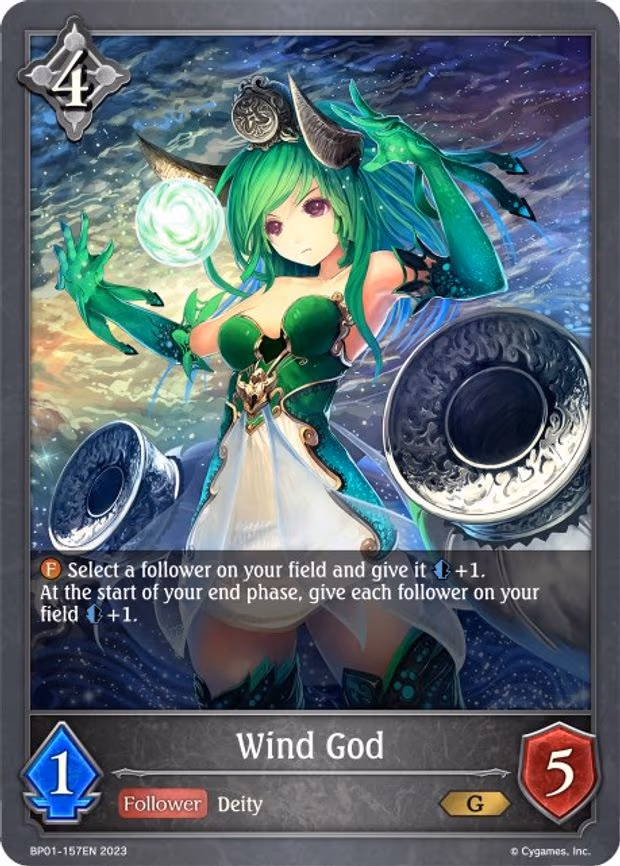 Wind God - Gold (BP01-157EN)