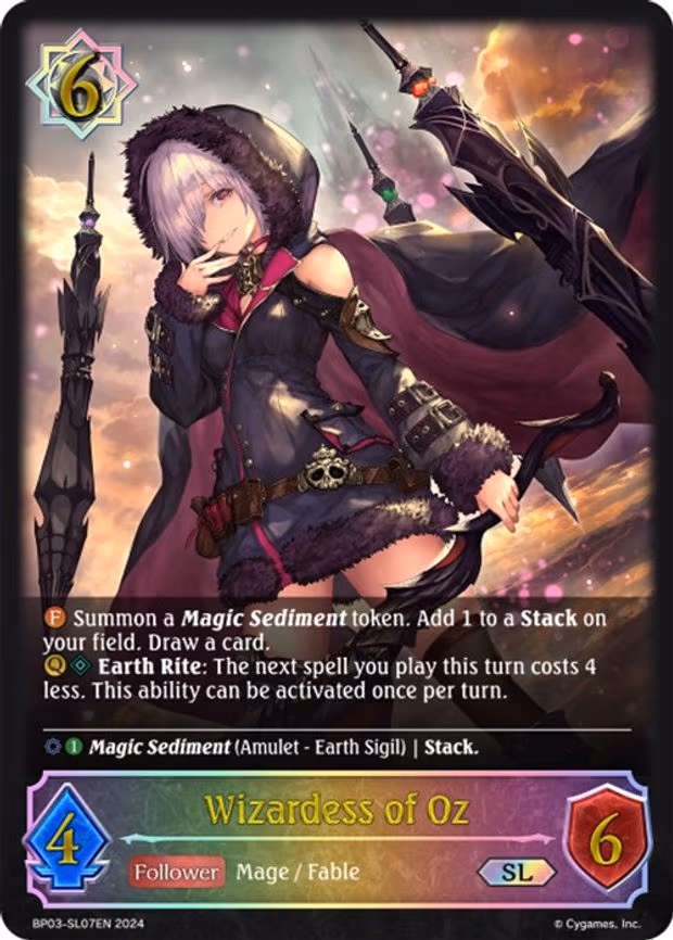 Wizardess of Oz - Super Legendary (BP03-SL07EN)