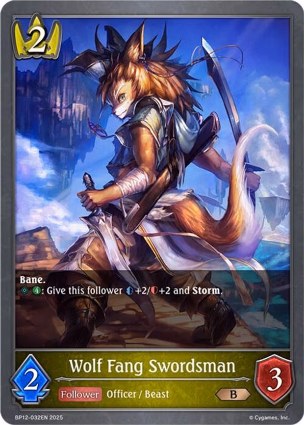 Wolf Fang Swordsman - Bronze (BP12-032EN)